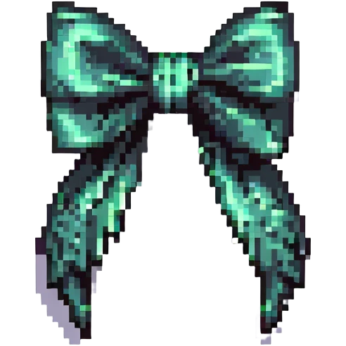 gothic bow emoji