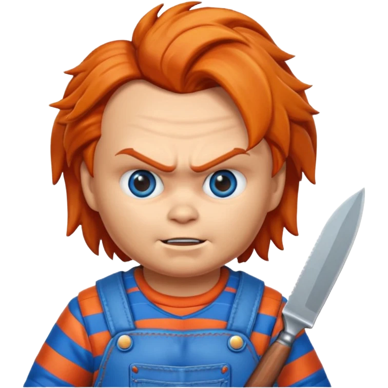 Un emojin de chuky emoji