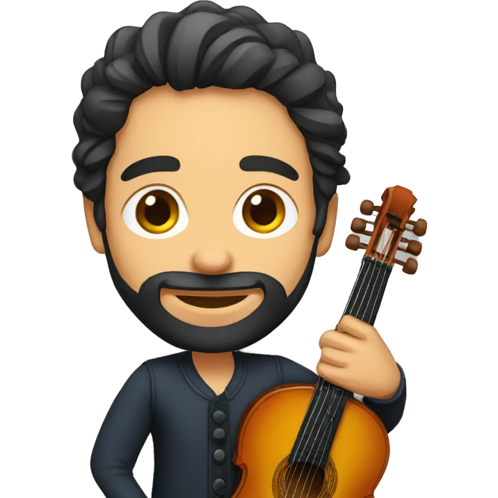 flamenco strings player emoji