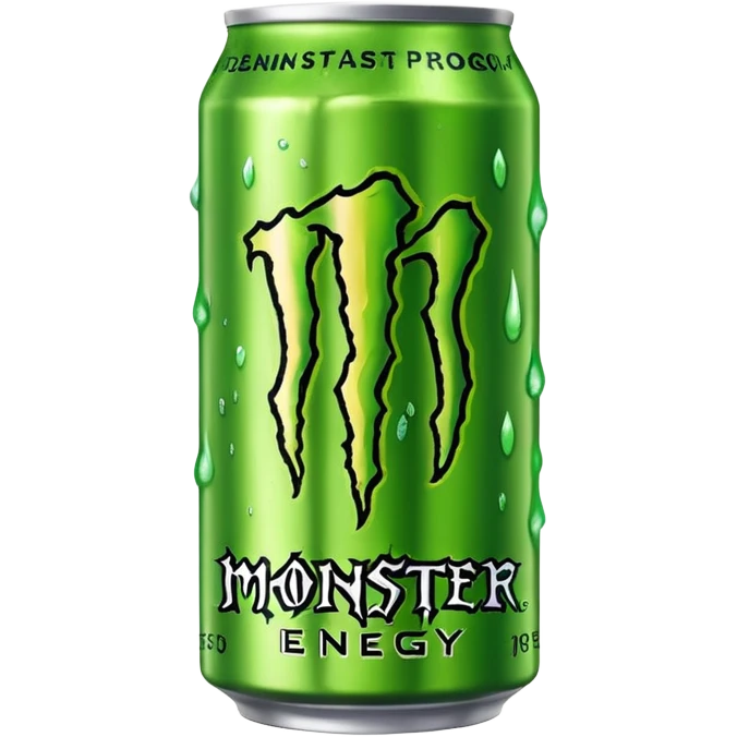  Monster energy drink emoji