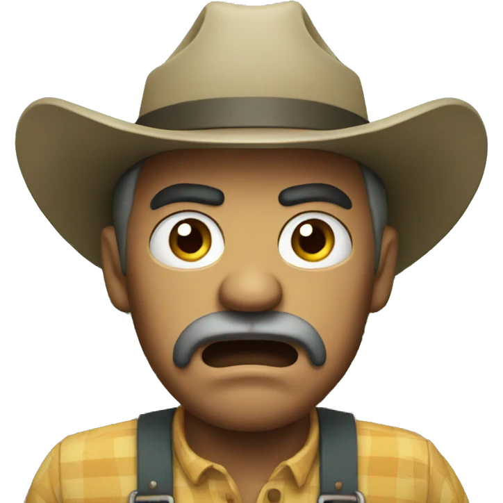 angry farmer emoji