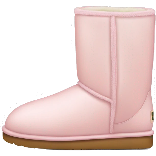 light pink uggs emoji