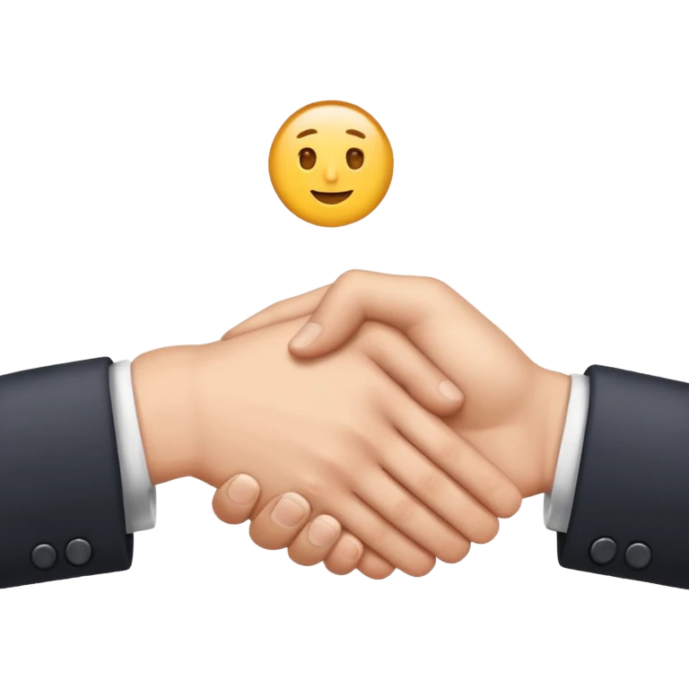 business handshake emoji