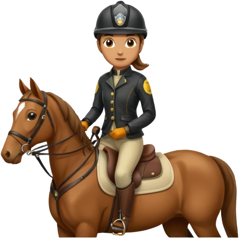 horse rider emoji