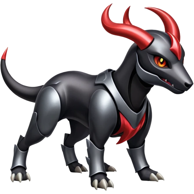 Houndoom-Genesect-Pokémon-Fakémon-hybrid-creature emoji