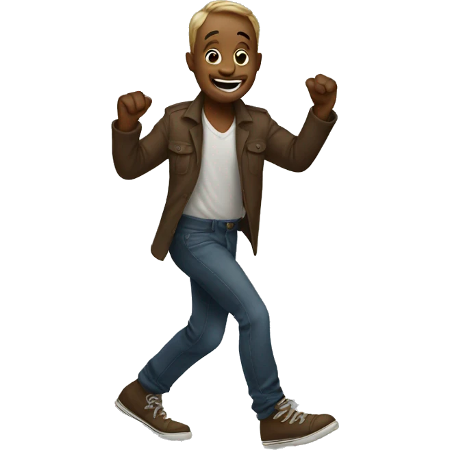 dancing funny emoji