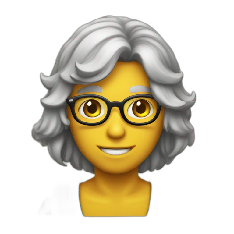 Garoto lendo um livro emoji