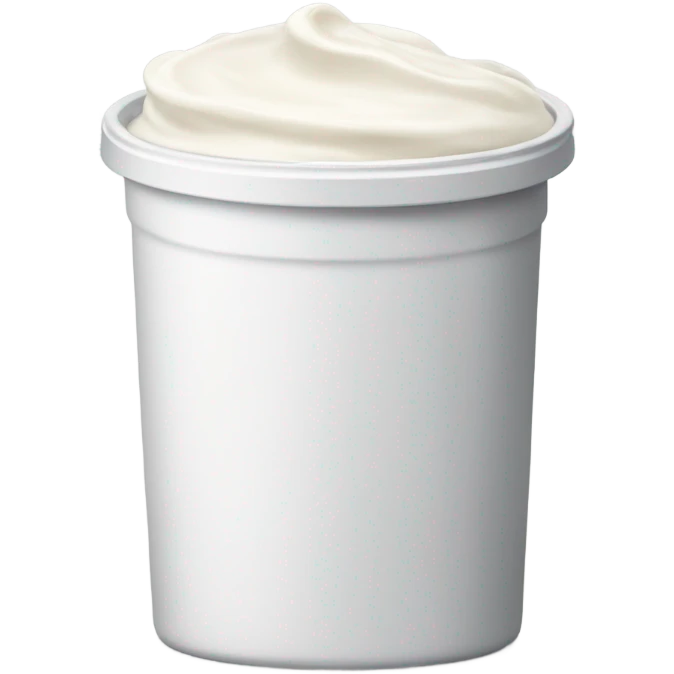 Heavy cream emoji