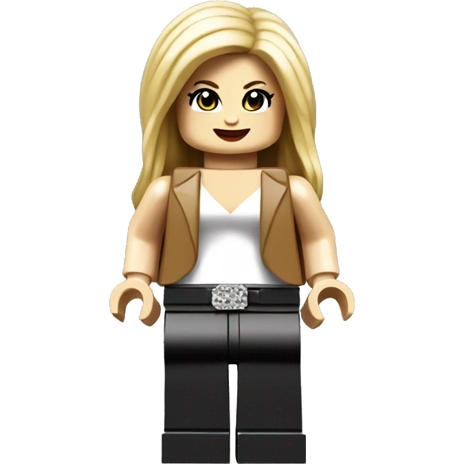 BRITNEY SPEARS whole body lego emoji
