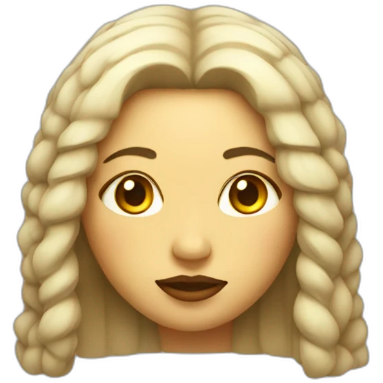 Femme moche emoji