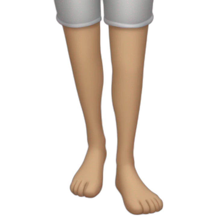 celulite legs emoji