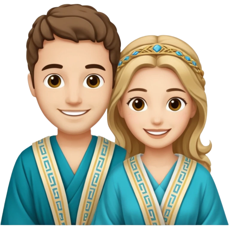 Melpômene e Tália emoji