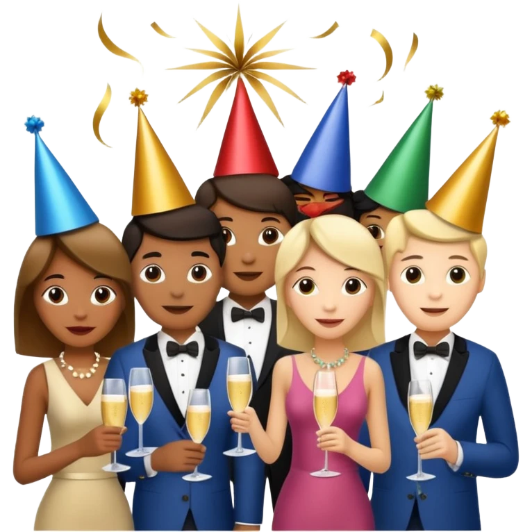 Happy New Year 2026 emoji