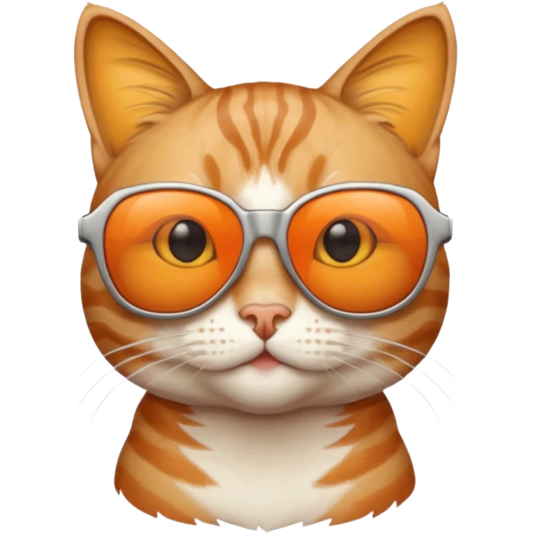 Cat wearing sunglasses emoji