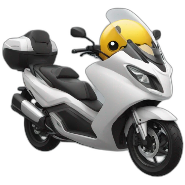 T'choupi sur une T-Max emoji