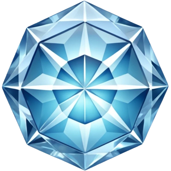Transparent crystal Chuhily emoji