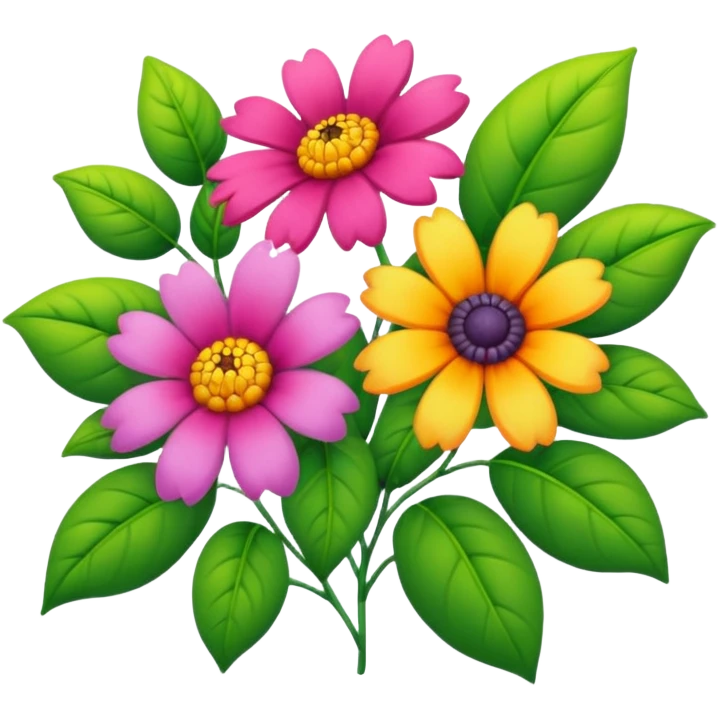 Aesthetic flowers emoji