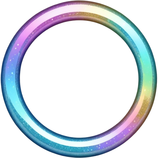 Glitter inner ciclo emoji