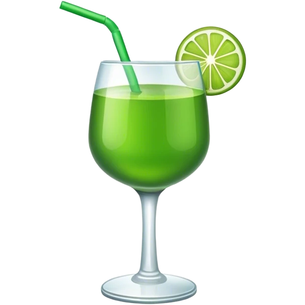 green drink emoji