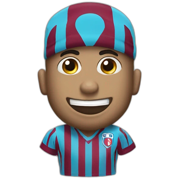 Trabzonspor stryped jersey emoji