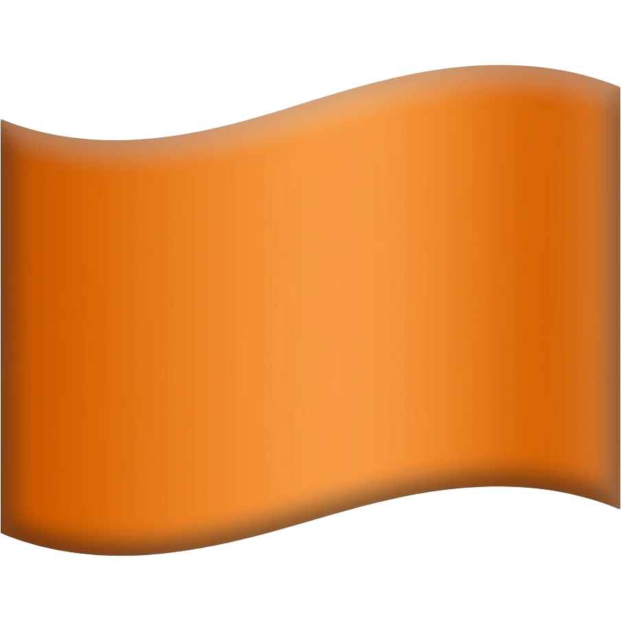 Orange flag emoji