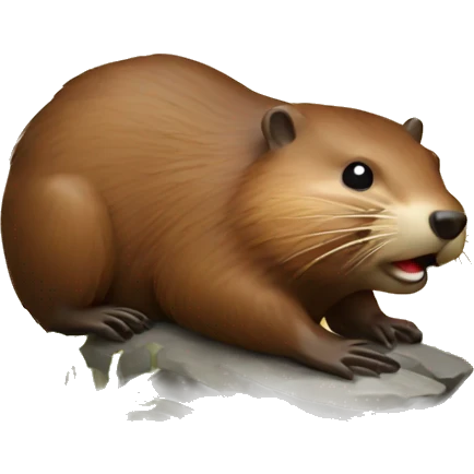 beaver coin  emoji