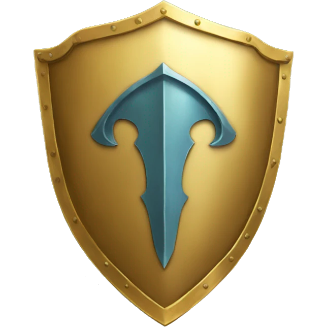 golden paladin shield emoji