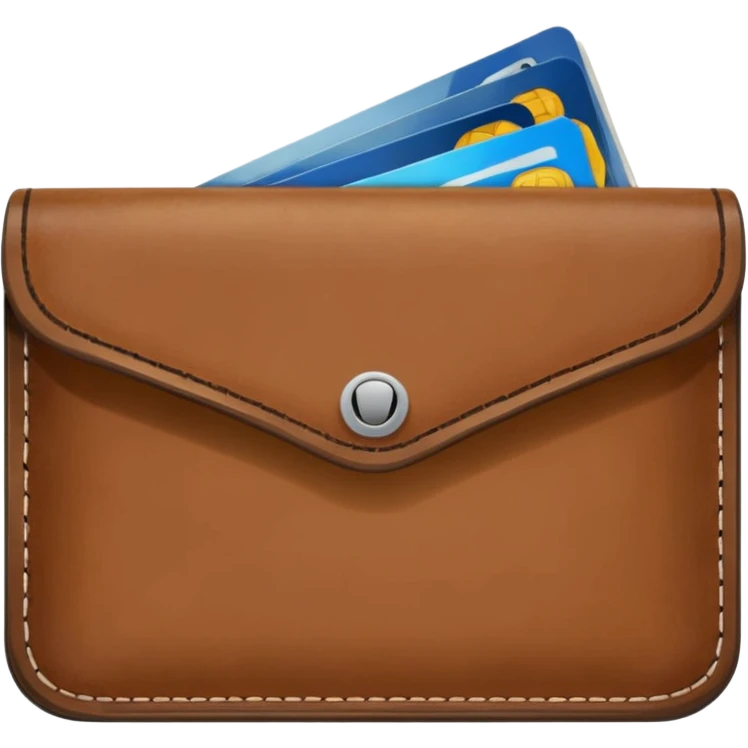 empty wallet with no money emoji