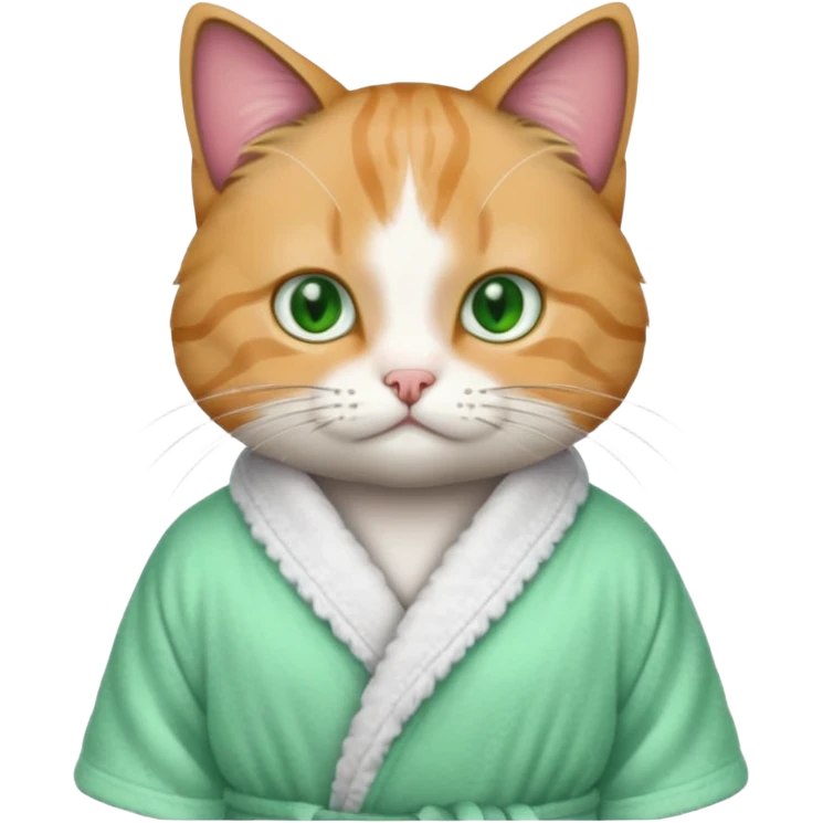 cat with bathrope emoji