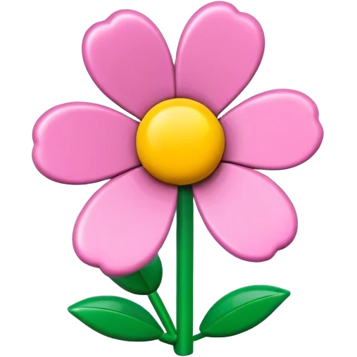 Lego flower emoji