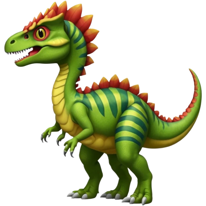 Dilophosaurus emoji