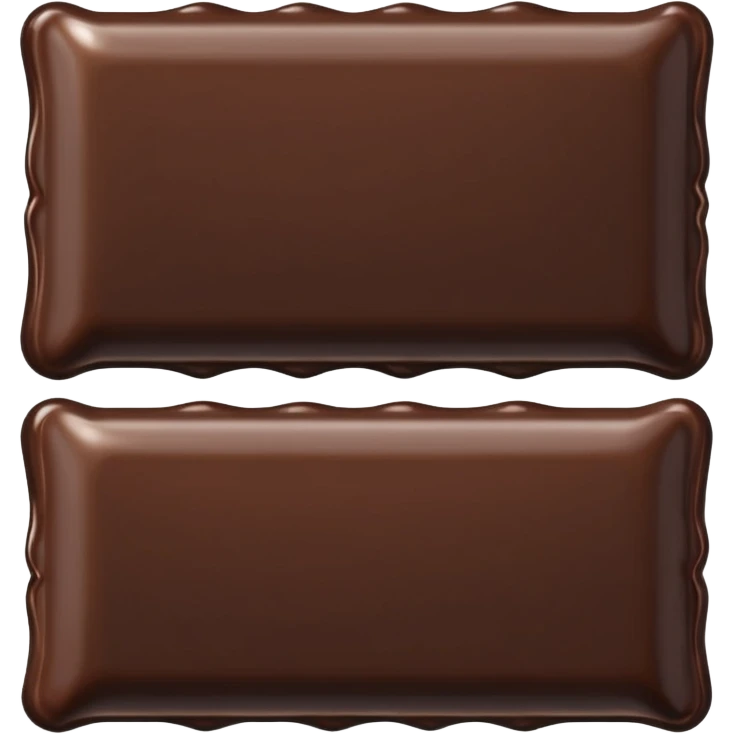 darker colour chocolate bar emoji