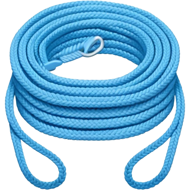 make an emoji of light blue shoe laces emoji