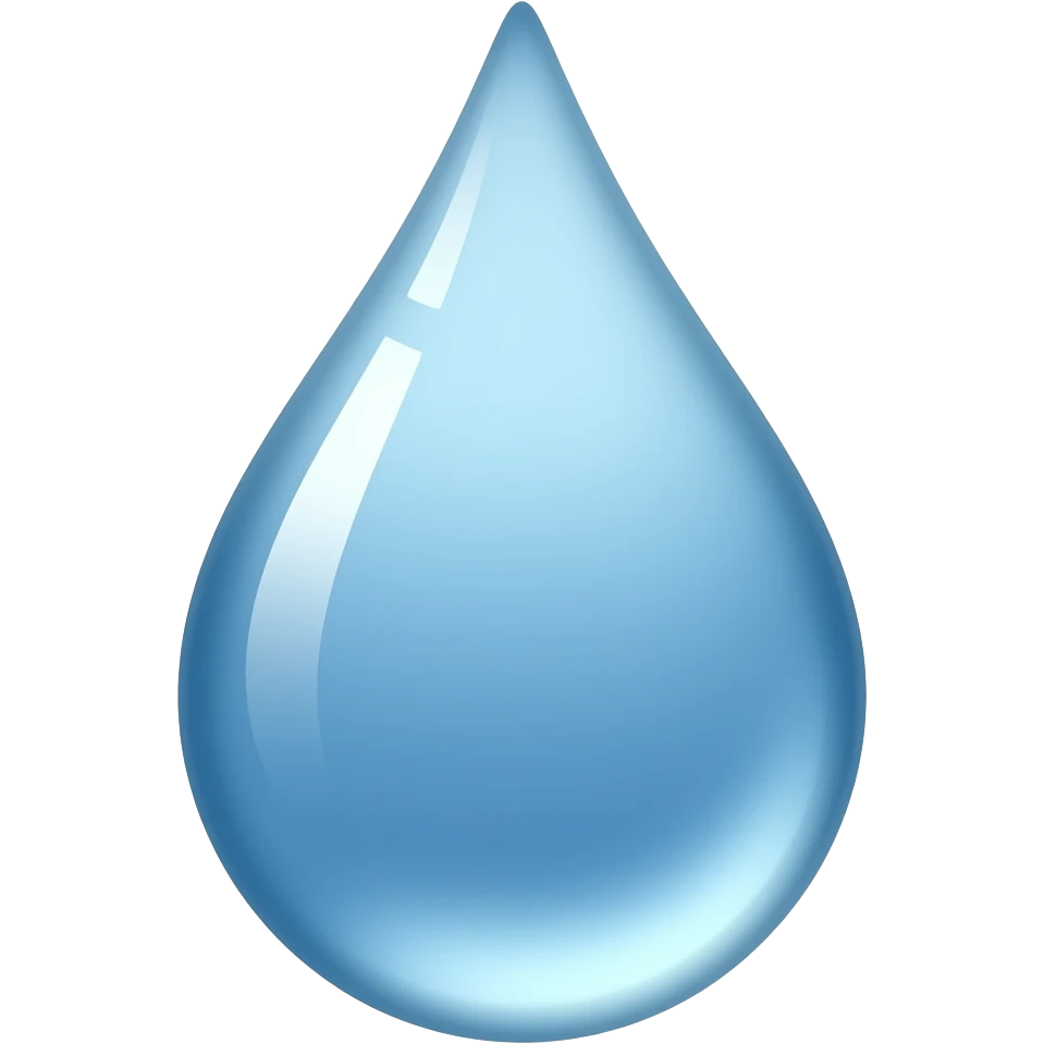 Droplet emoji