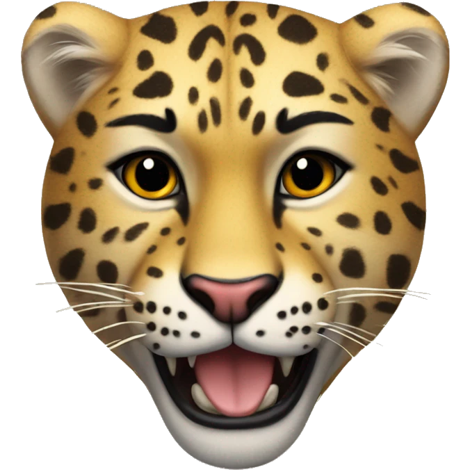 corazon de leopardo emoji
