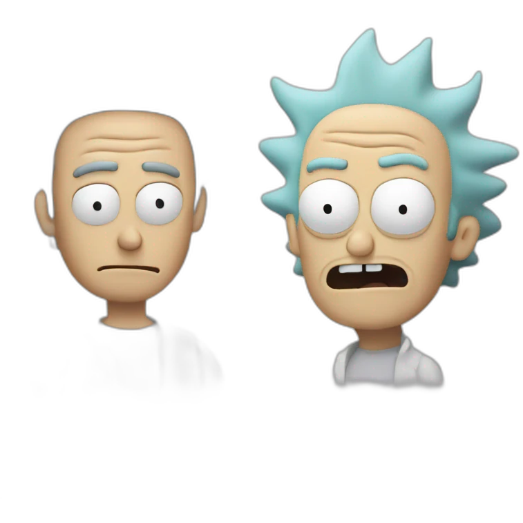 Rick and morty emoji
