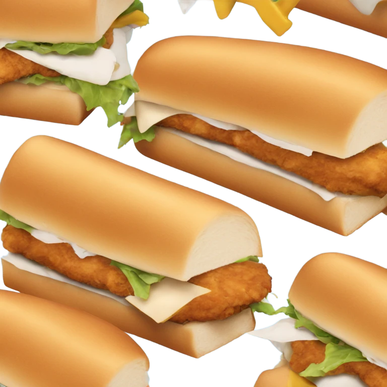 chicken sandwich emoji