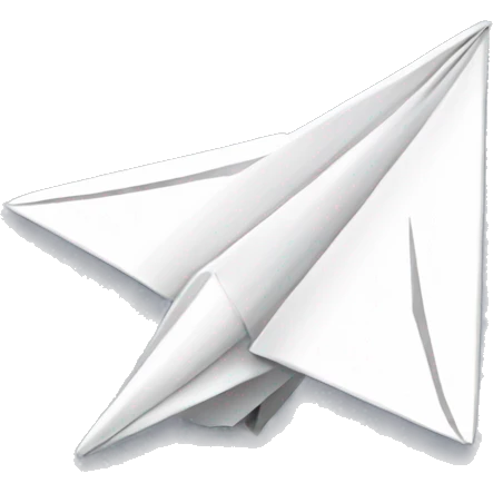 paperplane emoji