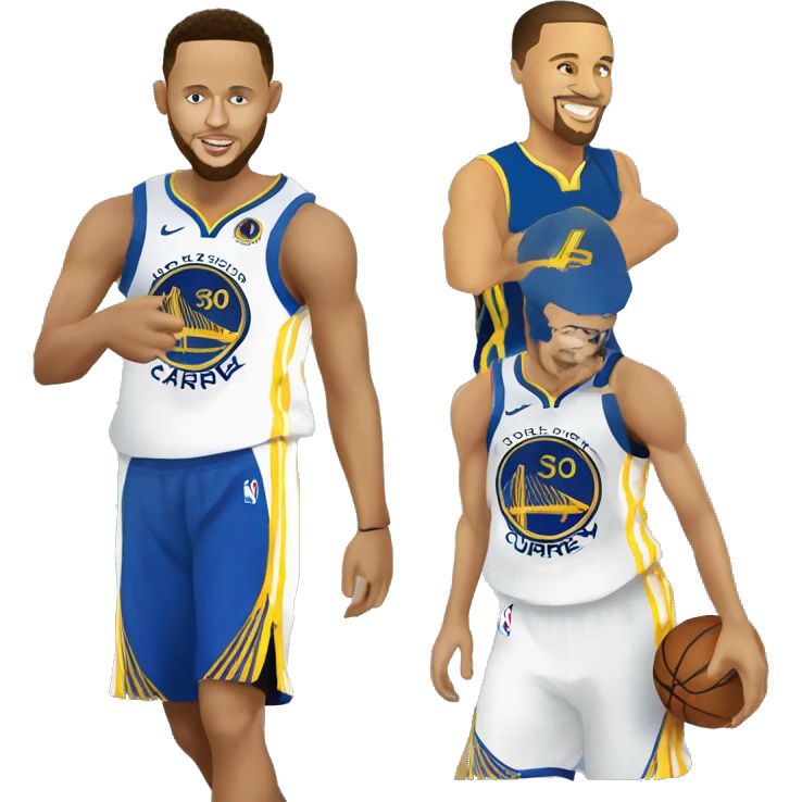 Stephen curry with me emoji