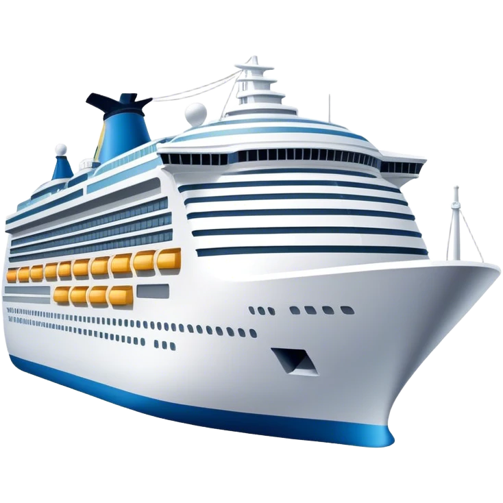 Cruise ship emoji