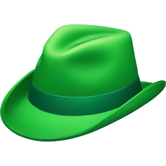 green hat emoji