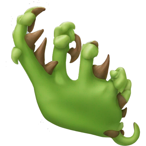 The claw emoji