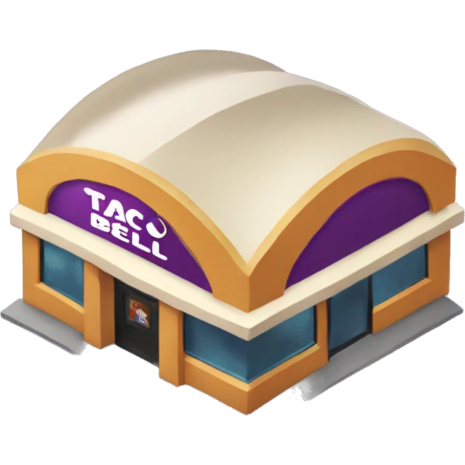 Taco Bell building emoji