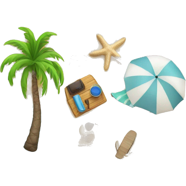 Beach emoji