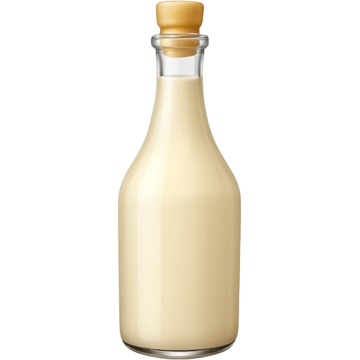cream sauce bottle  emoji