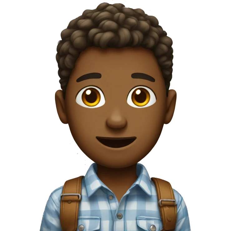 boy with dog in shirt emoji