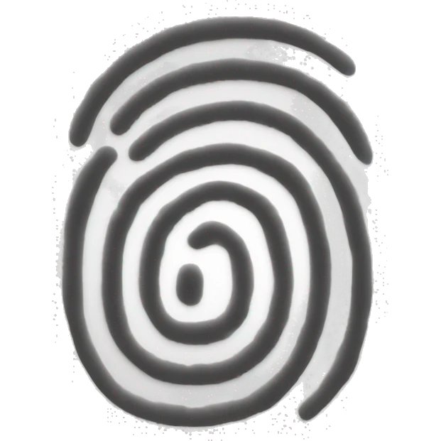 Fingerprint emoji