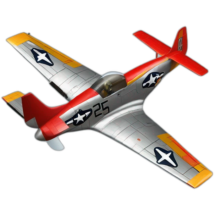 P51 mustang red tail emoji