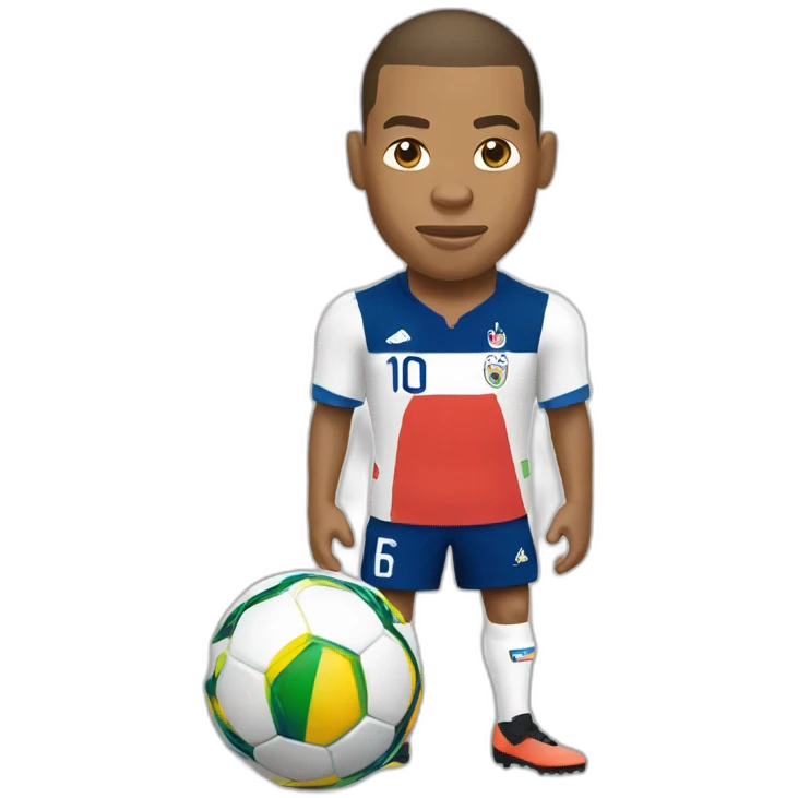 Mbappe coupe du monde emoji