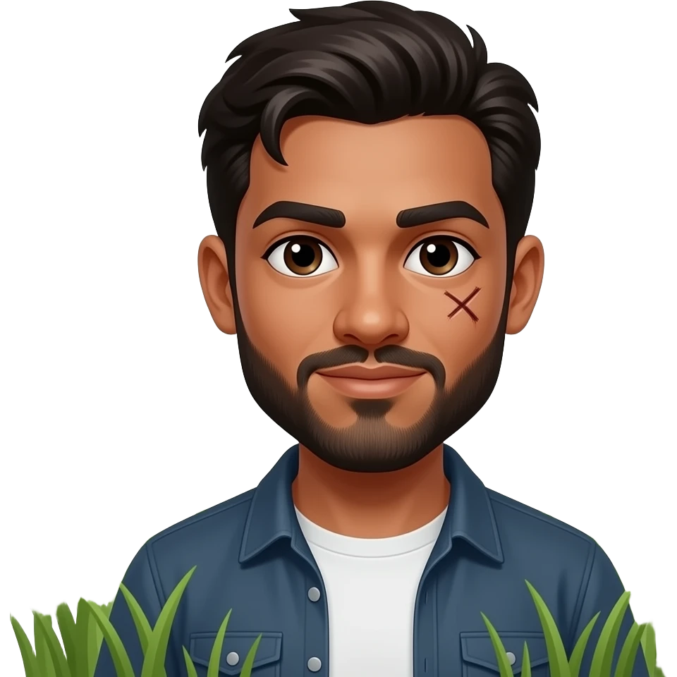 Hot guy scar eye zade meadows emoji